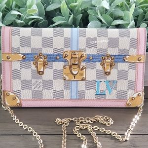 Louis Vuitton Damier Azur Summer Trunk Pouchette Limited Edition